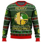 Get Festive with the Super Smash Bros Merry Smashmas Ugly Christmas Sweater!