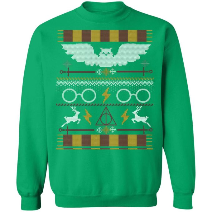 Sweater That Lived Harry Potter Ugly Christmas Sweater