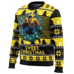 Get Festive with Sweet Christmas Luke Cage Ugly Sweater – Perfect Holiday Attire!