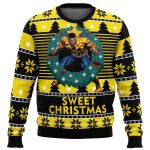 Get Festive with Sweet Christmas Luke Cage Ugly Sweater – Perfect Holiday Attire!