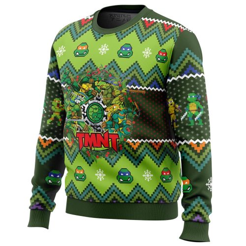Get Festive with Teenage Mutant Ninja Turtles Ugly Christmas Sweater