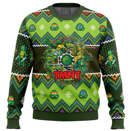 Get Festive with Teenage Mutant Ninja Turtles Ugly Christmas Sweater
