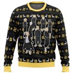 Tokyo Revengers Ugly Christmas Sweater with Buddhist Symbol: Festive & Stylish Apparel