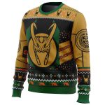 Get Festive with the Christmas Variant Loki Ugly Sweater – Perfect for Holiday Parties!