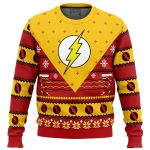 Get into the Festive Spirit with The Flash Ugly Christmas Sweater – Limited Stock!