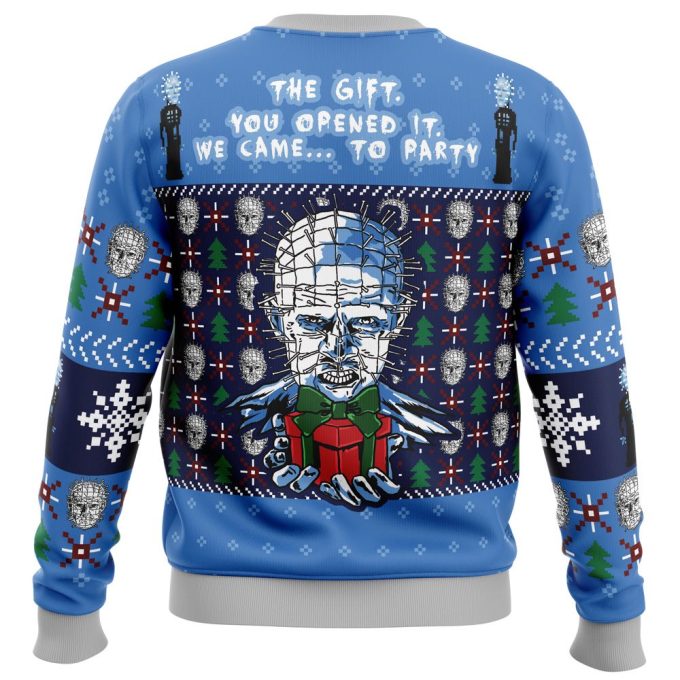 Hellraiser Ugly Christmas Sweater – Spook Up Your Holiday Style!