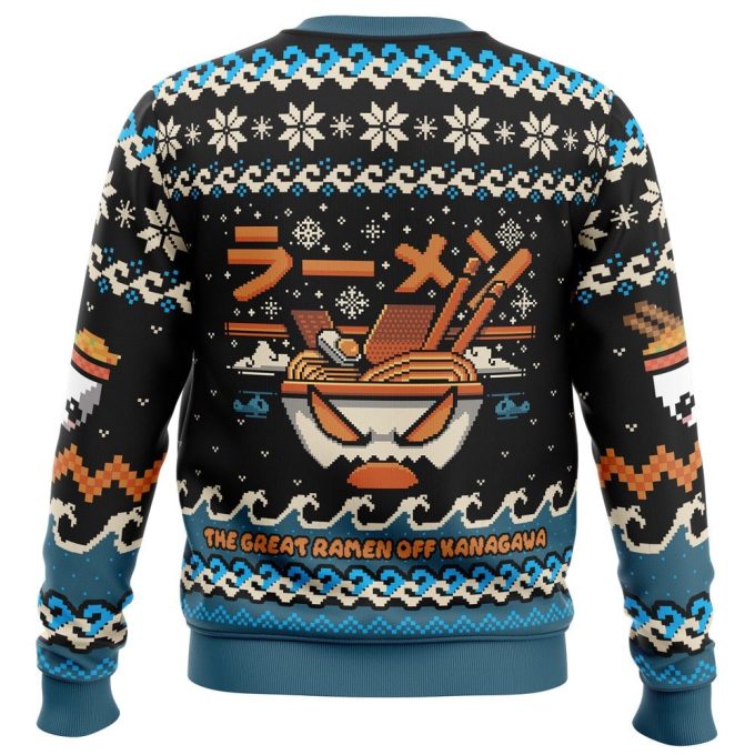 Get Festive with the Great Ramen Off Kanagawa Ugly Christmas Sweater