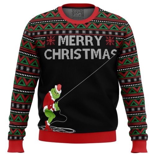 Get Festive with The Grinch Stole Christmas Ugly Sweater – Perfect Holiday Attire!