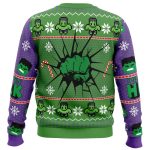 Get Festive with The Incredible Hulk Ugly Christmas Sweater – A Perfect Holiday Gift!