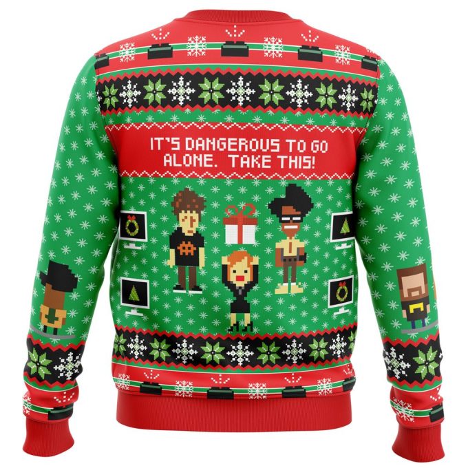 The IT Crowd Ugly Christmas Sweater: Geeky Festive Attire for Fans!