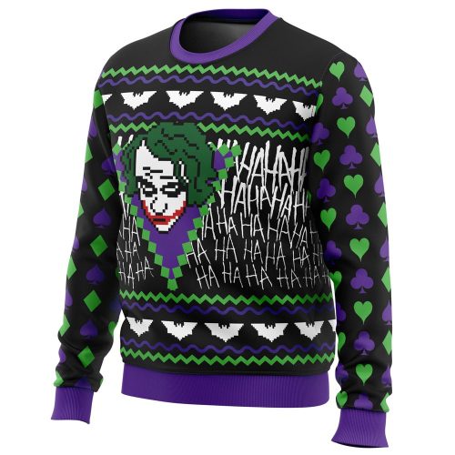 Get Festive with The Joker Ugly Christmas Sweater – Perfect for DC Comics Fans!
