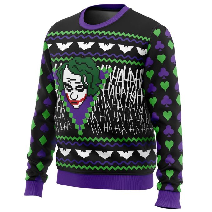 Get Festive with The Joker Ugly Christmas Sweater – Perfect for DC Comics Fans!