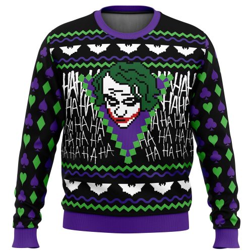 Get Festive with The Joker Ugly Christmas Sweater – Perfect for DC Comics Fans!