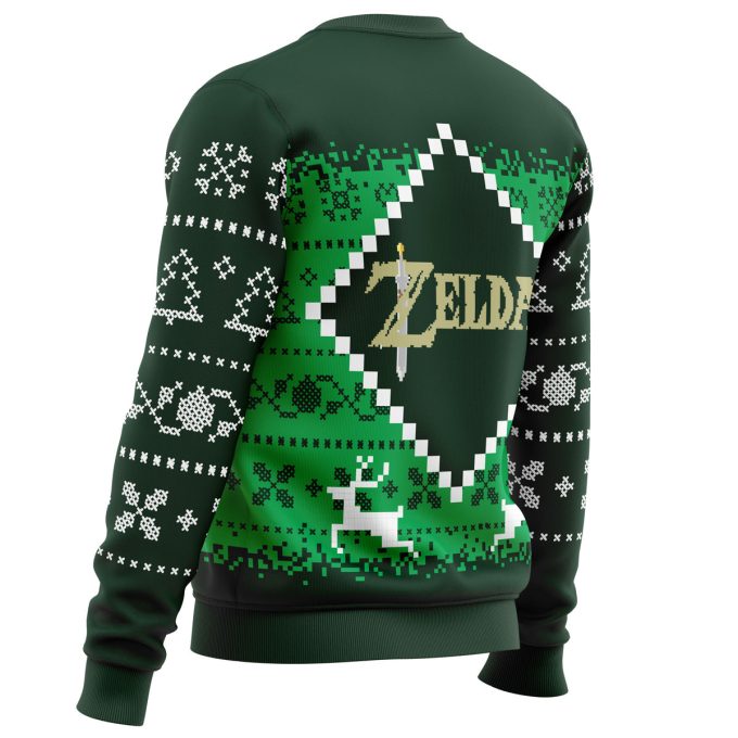 Deck the Halls with The Legend of Christmas Zelda Ugly Sweater – Festive Gaming Fashion