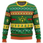 Get Festive with The Legend of Zelda Ugly Christmas Sweater – Perfect Gaming Holiday Attire!