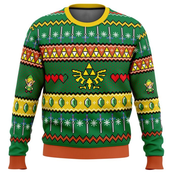 The Legend of Zelda Ugly Christmas Sweater – Festive Gaming Apparel for Fans