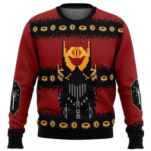 Get Festive with The Lord of the Rings Ugly Christmas Sweater – Perfect Holiday Attire!