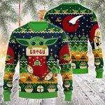 The Mandalorian & Grogu Christmas Ugly Sweater: Festive Star Wars Holiday Apparel