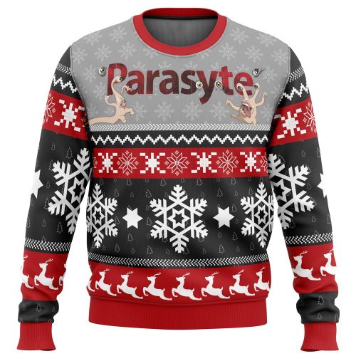 Get Festive with the Maxim Parasyte Ugly Christmas Sweater – Limited Edition Fun & Quirky Apparel