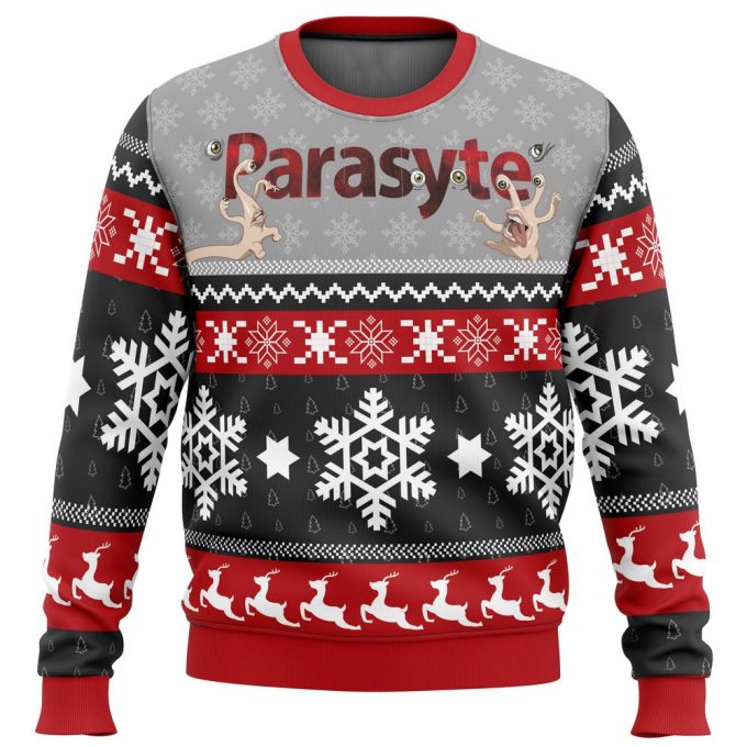 Get Festive with the Maxim Parasyte Ugly Christmas Sweater – Limited Edition Fun & Quirky Apparel