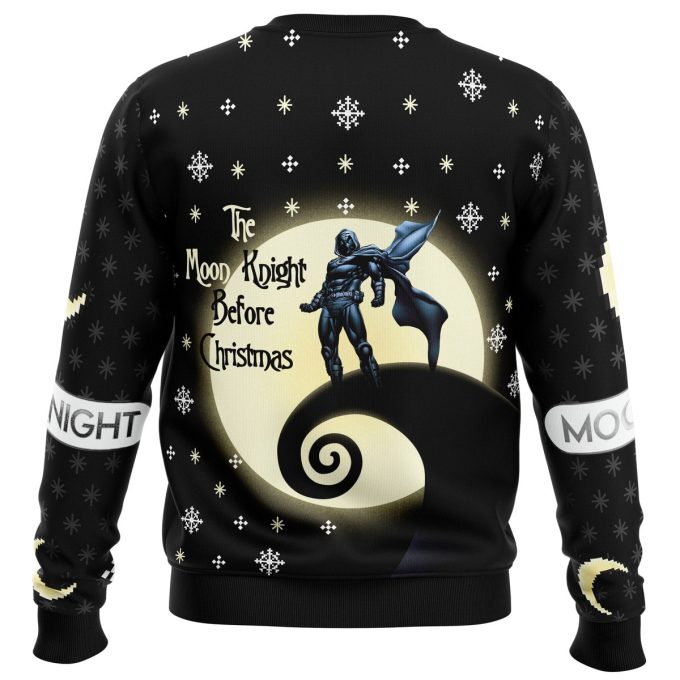 Get Festive with the Moon Knight Before Christmas Ugly Sweater