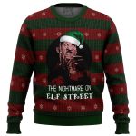 Freddy Krueger Nightmare On Elf Street Ugly Christmas Sweater – Festive Horror Apparel
