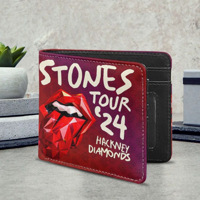 The Rolling Stones 3D Printed Wallet – Gift for Men Dad Father