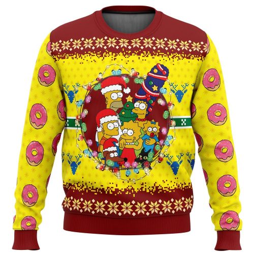 The Simpsons Ugly Christmas Sweater: Festive & Fun Apparel for Fans