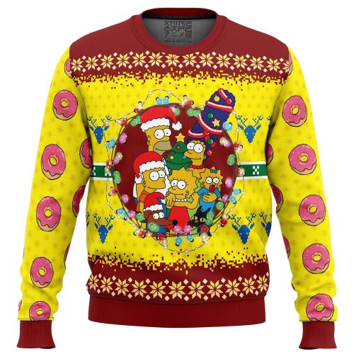 The Simpsons Ugly Christmas Sweater: Festive & Fun Apparel for Fans