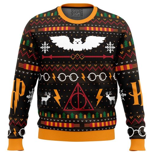 The Sweater That Lived: Harry Potter Ugly Christmas Sweater - Festive & Magical Apparel