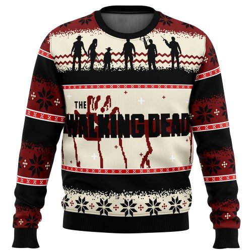 Spook up Your Holidays with The Walking Dead Ugly Christmas Sweater - Limited Edition