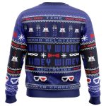Get Festive with Timey Wimey Doctor Who Ugly Christmas Sweater – Perfect Holiday Attire!