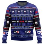 Get Festive with Timey Wimey Doctor Who Ugly Christmas Sweater!