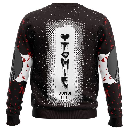 Spook-tacular Tomie Junji Ito Ugly Christmas Sweater: Unleash the Horror Festivity!