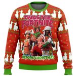 Get Festive with the Twas The Fortnite Ugly Christmas Sweater – Limited Edition