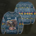 2022 US Submarine Veteran Eagle Christmas Sweater – Unifinz Blue Ugly Sweater