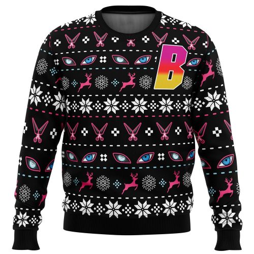Get festive with the Uzumaki Clan Boruto Christmas Sweater - perfect for Naruto fans!
