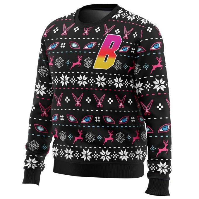 Get festive with the Uzumaki Clan Boruto Christmas Sweater – perfect for Naruto fans!