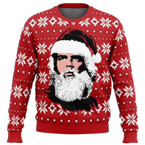 Che Guevara Ugly Christmas Sweater - Viva La Navidad Santa Design