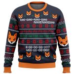 What Does the Fox Say? Christmas Sweater: Festive and Fun Animal Print for the Holidays!