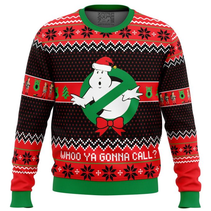 Get Festive with Ghostbusters Christmas Sweater – The Perfect Holiday Attire!