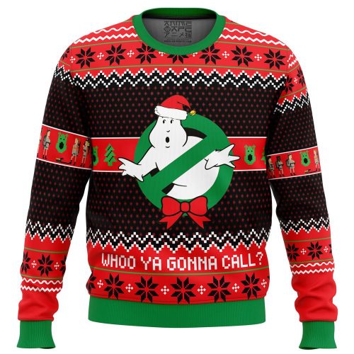 Get Festive with Ghostbusters Christmas Sweater - The Perfect Holiday Attire!