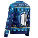 Get Festive with WHO’S Outside Doctor Who Ugly Christmas Sweater – Perfect for Fans!