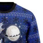 Wolf Moon Christmas Graphic Sweater – Tis The Season Ugly Sweater