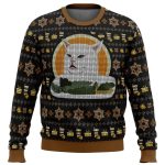 Get Festive with Woman Yelling At Cat Meme V2 Ugly Christmas Sweater – Perfect Holiday Gift!