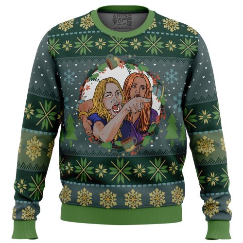 Get Festive with the Woman Yelling at Cat Parody Ugly Christmas Sweater!