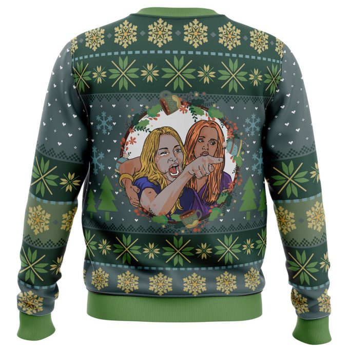 Get Festive with the Woman Yelling at Cat Parody Ugly Christmas Sweater!
