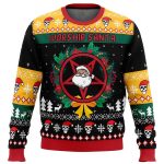 Spread Joy with Worship Santa Ugly Christmas Sweater – Festive Fun & Stylish!