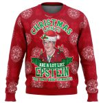 Epstein Ugly Christmas Sweater with Xmas Lights: Festive and Fun Holiday Apparel