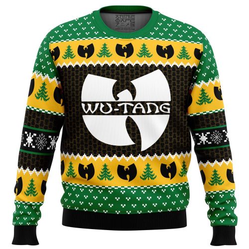 Wu Tang Clan Ugly Christmas Sweater Print – Rock Yah It’s Christmas Time Yo!